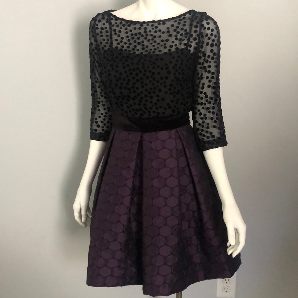 Off Shoulder Circle Skirt Dress with Pockets Taupe